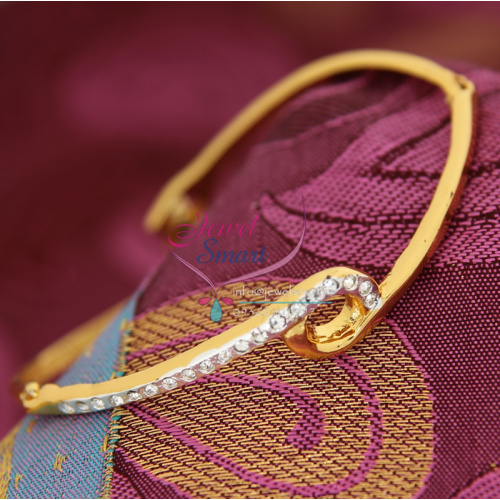 BA8023 22ct Gold Plated Bracelets Open Type Indian Fashion Jewelry Online