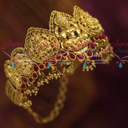 AR7215 Nagas Temple Belt Vanki Aravanki Armlet Lakshmi God Design Ethnic Jewellery Online
