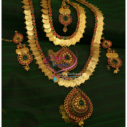 Indian Traditional Wedding Dulhan Jewellery Temple Synthetic Stones DS0096
