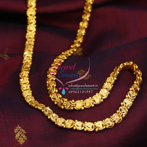 Gold_Plated_Chain_Fancy_Traditional_Cutting_Design_24Inches_Length_Daily_Wear