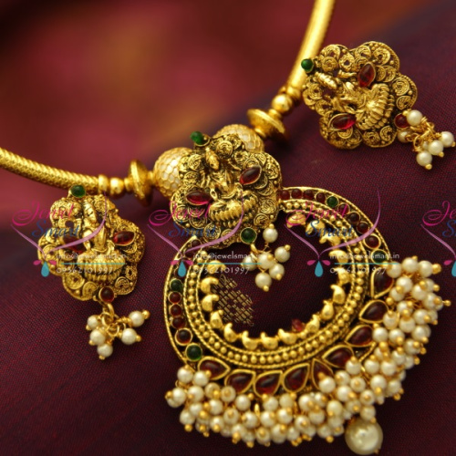 NL5196 Fancy Temple Curved Pipe Fashion Jewellery Set Gold Design Low Cost 