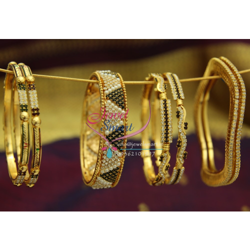 COMBO1402 2.8 Size Offer Gold Plated Bangles Lowest Price Clearance Sale