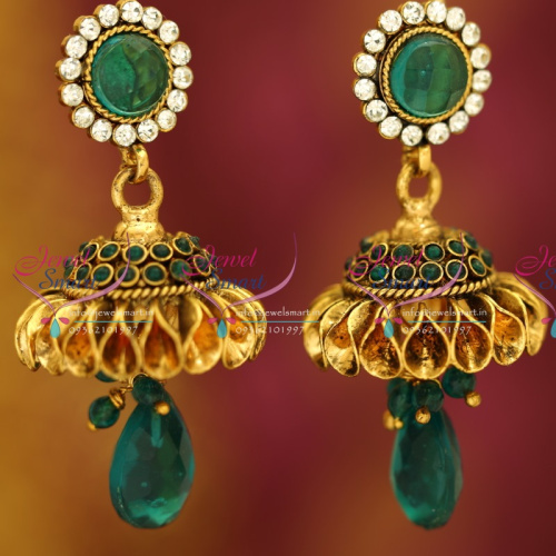O1634 Antique Jhumka Clearance Sale Offer Products Jewelsmart Buy Online
