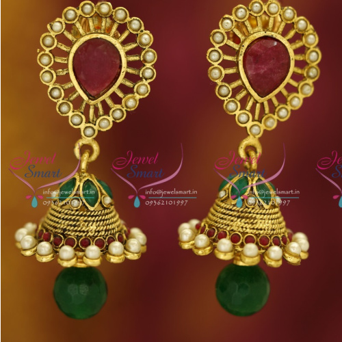 O0911 Antique Jhumka Clearance Sale Offer Products Jewelsmart Buy Online