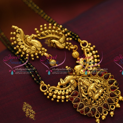 MS5975 Nagas Antique Temple Mangalsutra Indian Traditional Auspicious Jewellery Online