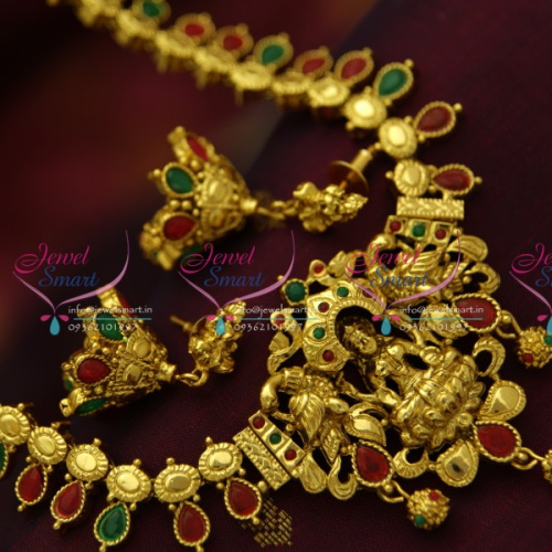 N2220 Indian Traditional Temple Jewellery Antique Immitation Collections Online