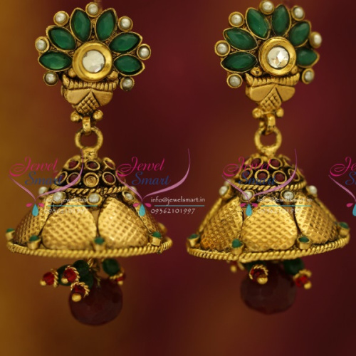 O2052 Antique Jhumka Clearance Sale Offer Products Jewelsmart Buy Online