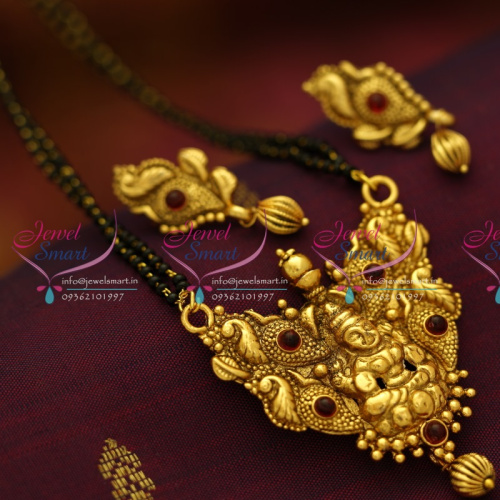 MS5973 Nagas Antique Temple Mangalsutra Indian Traditional Auspicious Jewellery Online