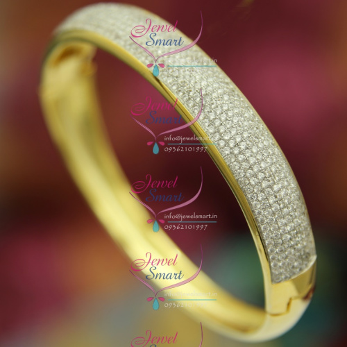 BO2516 CZ Exclusive Open Design Delicate Kada Gold Imitation Jewellery Online
