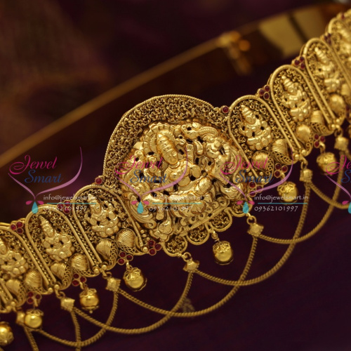 H0720 Temple Nagas Wedding Jewelry Bridal Vaddanam South Indian Gold Designs