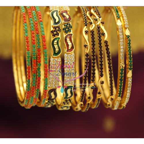 CO2773 2.8 Size Offer Gold Plated Bangles Lowest Price Clearance Sale