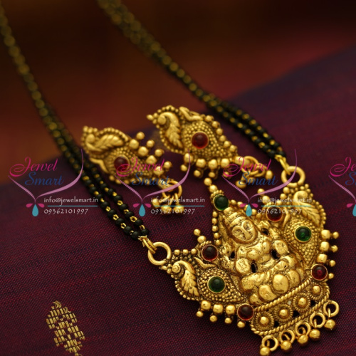 MS5972 Nagas Antique Temple Mangalsutra Indian Traditional Auspicious Jewellery Online