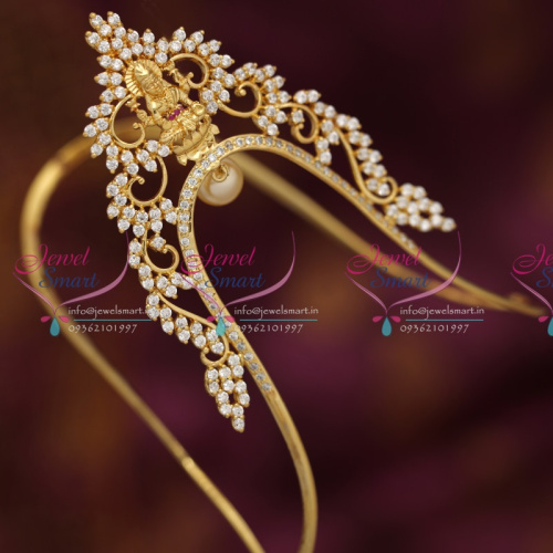 AR2986 Temple CZ Latest Gold Design Traditional Aravanki Armlet Buy Online