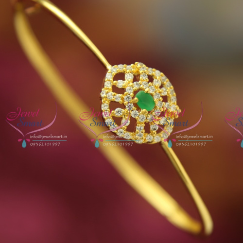 B2502 CZ Exclusive Diamond Design Open Kada Artificial Imitation Jewellery Online