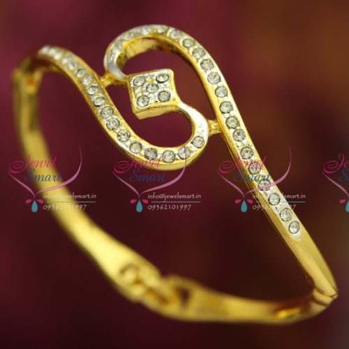 BA8727 22ct Gold Plated Bracelets Open Type Indian Fashion Jewelry Online