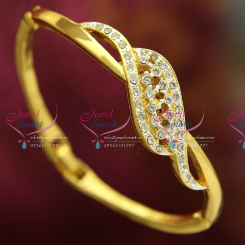 BA8741 22ct Gold Plated Bracelets Open Type Indian Fashion Jewelry Online