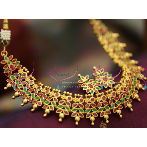 NL3162 South Indian Traditional Trendy Jewellery Collections Gold Plated Stylish Necklace