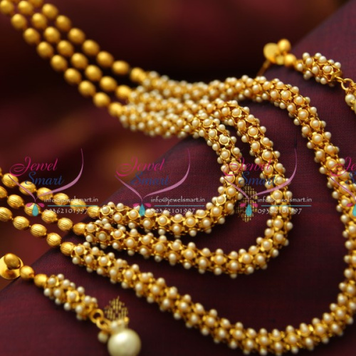 NL3760 Multi Strand Beads Necklace Side Pendant Semi Precious Stones Low Price Imitation