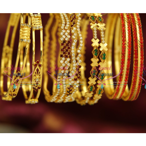 CO2764 2.8 Size Offer Gold Plated Bangles Lowest Price Clearance Sale