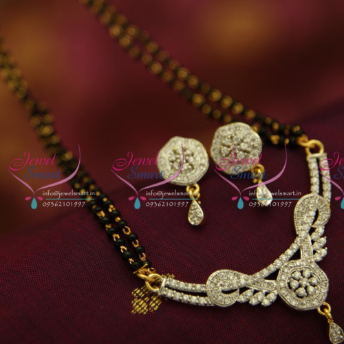 M1526 CZ Mangalsutra Indian Traditional Auspicious Jewellery Online