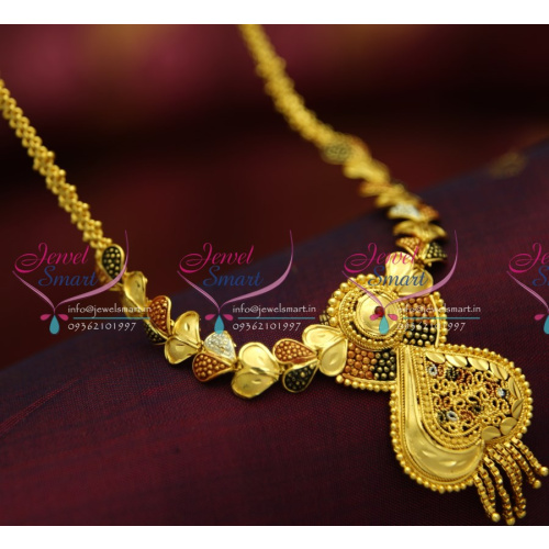 NL4444 Meenakari Handwork Intricate Work Necklace Set Traditional Jewellery
