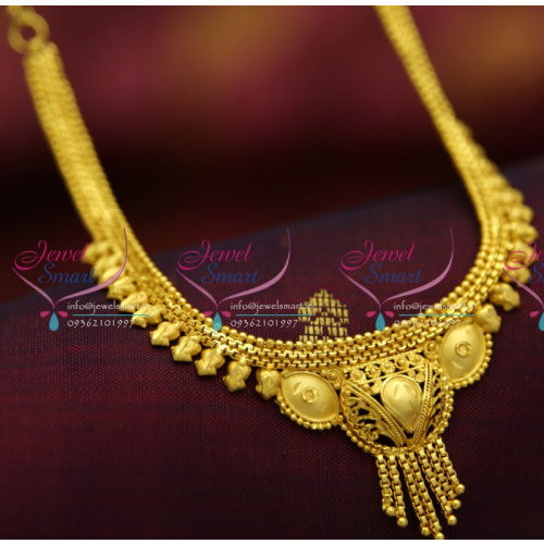 NL4449  Low Price Necklace Set South Indian Traditional Kids Jewellery