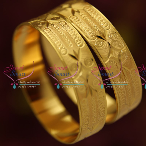B4474M 2.6 Size Broad 2 Pieces Set Bangles Fancy Casual Party Wear Online Offer