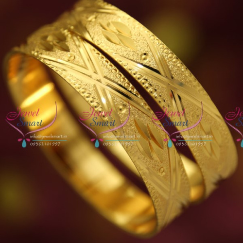 B4475M 2.6 Size Broad 2 Pieces Set Bangles Fancy Casual Party Wear Online Offer