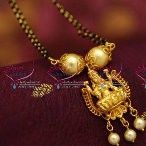 MS4891 Temple Mangalsutra Indian Traditional Auspicious Jewellery Online Pendant