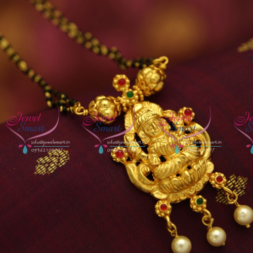 MS4892 Temple Mangalsutra Indian Traditional Auspicious Jewellery Online Pendant