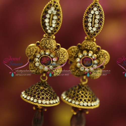 O4973 Antique Jhumka Clearance Sale Offer Products Jewelsmart Buy Online