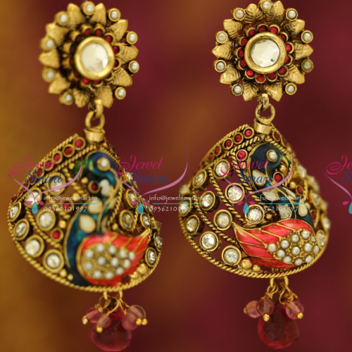 O4974 Antique Jhumka Clearance Sale Offer Products Jewelsmart Buy Online