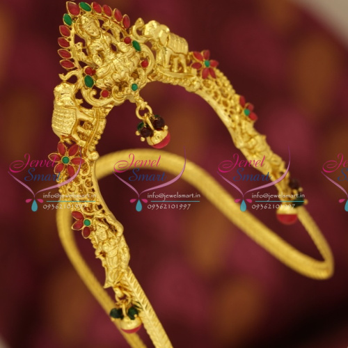 AR5422 Indian Traditional Temple Laxmi Vanki Aravanki Gold Design Online