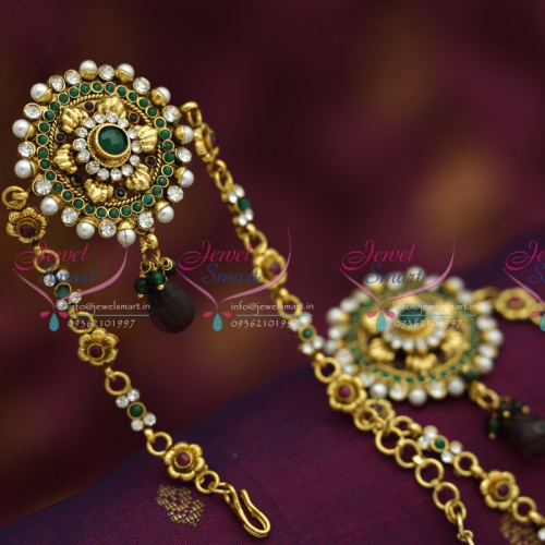V6200 Antique Low Price Traditional Vanki Baju Band Artificial Jewellery Online