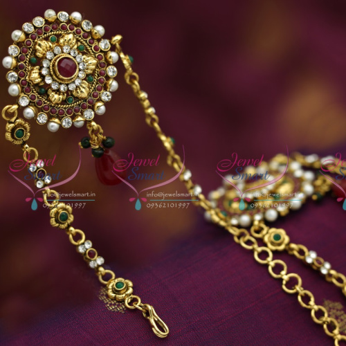 V6203 Antique Low Price Traditional Vanki Baju Band Artificial Jewellery Online