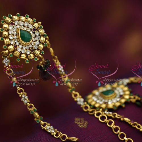 V6206 Antique Low Price Traditional Vanki Baju Band Artificial Jewellery Online