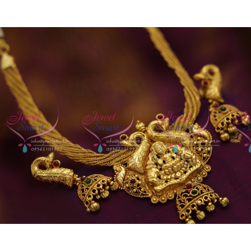 NL6591 Antique Nagas Temple Ethnic Jewellery Handmade Gold Design Buy Online