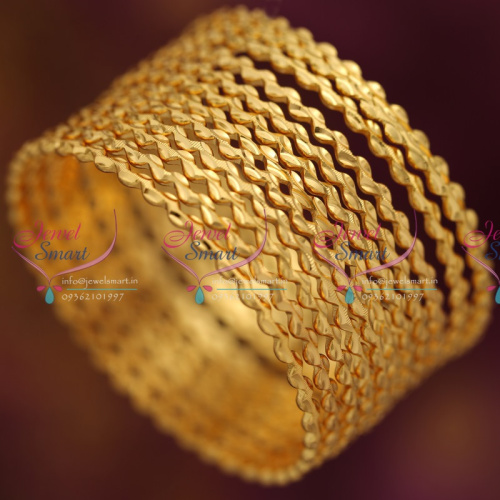 B6678 Vanki Gold Design 12 Pieces Thin Bangles Daily Casual Wear Buy Online