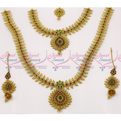 BR6818 Bridal Indian Traditional Complete Wedding Dulhan Jewellery Set Online