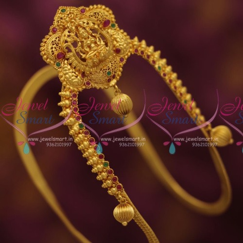 AR7081 One Gram Nagas Temple Jewellery Gold Design Vanki Bajuband Ethnic Collections