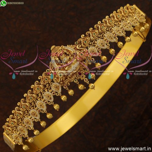 Laxmi God Temple Oddiyanam South Indian Jewellery Traditional New Fashion H21607