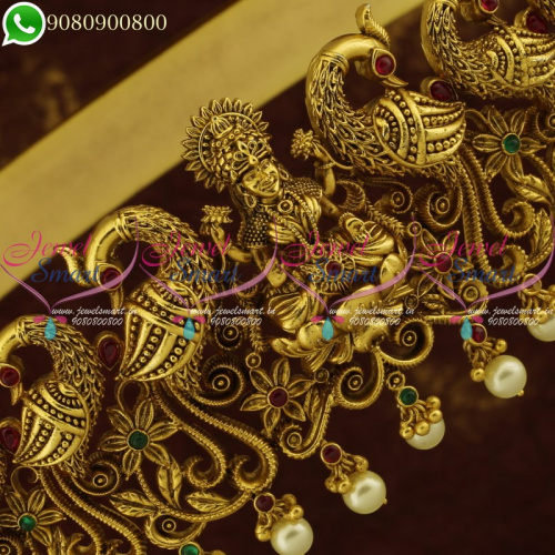 Temple Vaddanam Antique Bridal Jewellery Designs Shop Online H20879