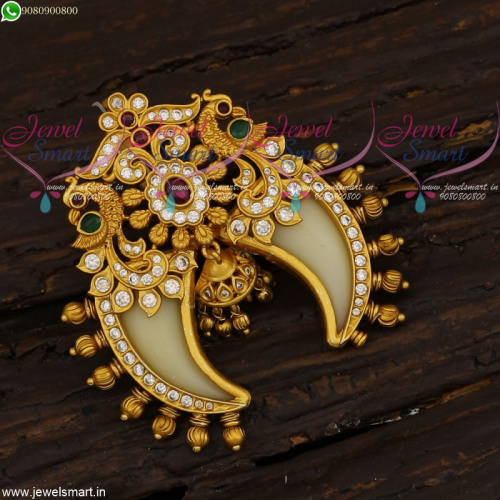 Latest & Trending Tiger nail pendant puligoru lockets | Nails pendant, Tiger  nails, Gold earrings designs