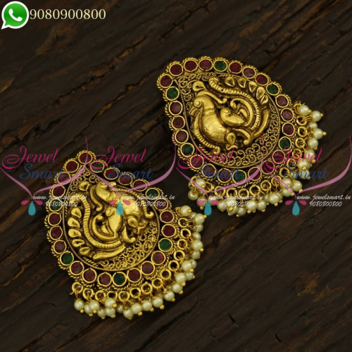 Traditional Jewellery Earrings Nakshi Design Suppliers Online ER21138
