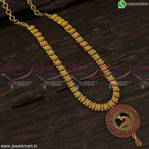 Trending Jewellery Light Weight Gold Plated Necklace New Designs One Gram Chains Online NL23215