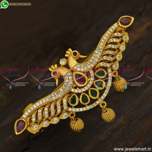 Trendy Fashion Jewellery Accessories for Hair Mayil Design Matte Look Collections H23706