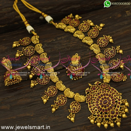 Wonderful Casting Gold Necklace Designs Bridal Jewellery Real Kemp NL24618