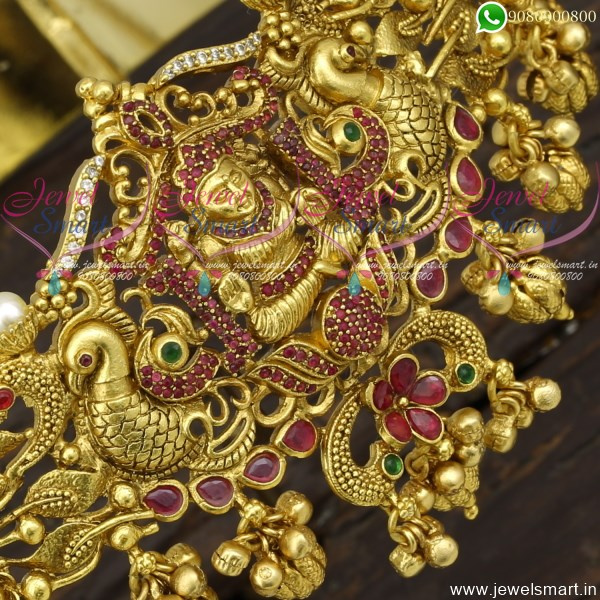 Baby Vaddanam Designs 1 Gram Gold Jewellery Temple Hip Belt Online H21856