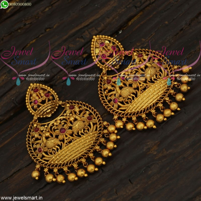 Matte finish earrings online sale