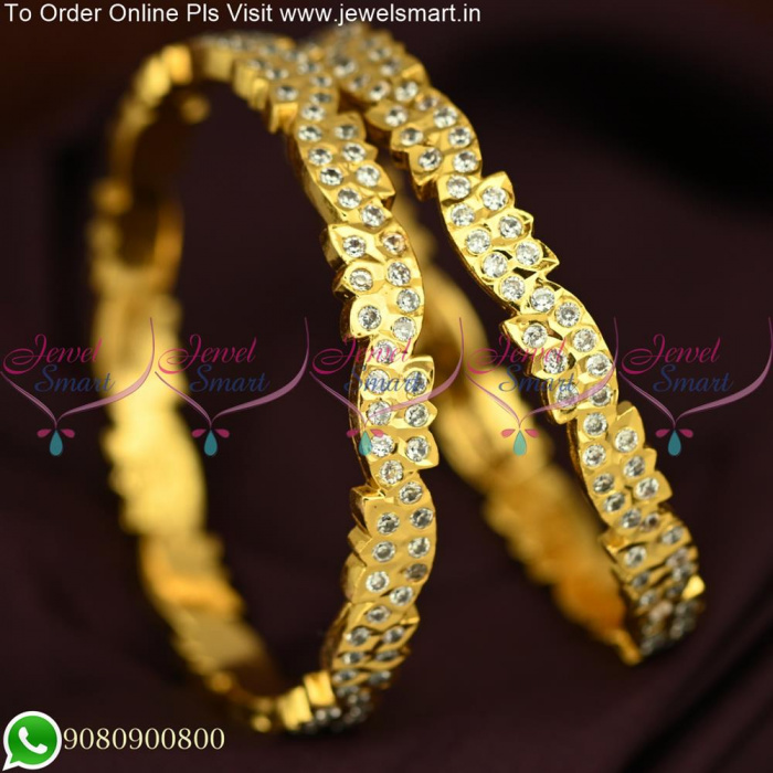 Traditional South Indian Gold-Plated Bangles Set - Classiques - 4226163